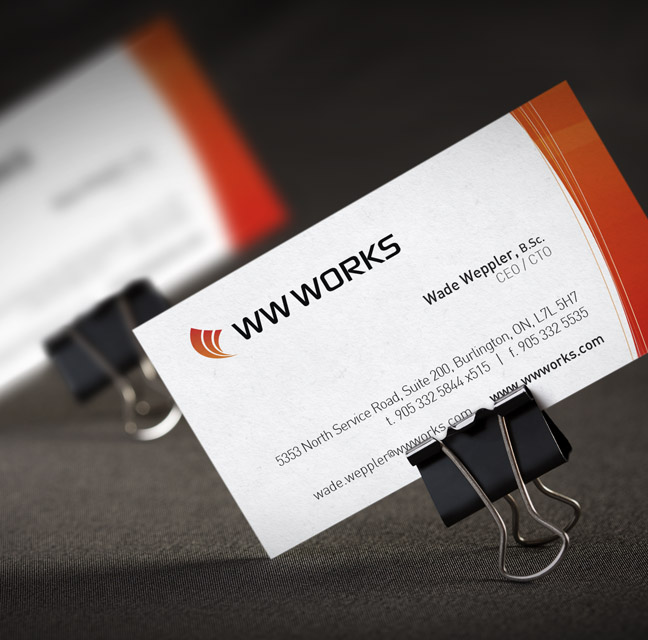 Agenda Marketing - WW Works - Business Card Design