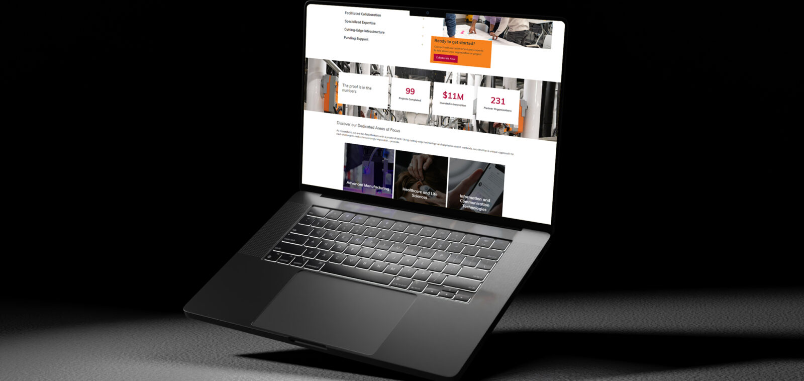 Agenda-Marketing-Mohawk-College-Ideaworks-website-mockup-2